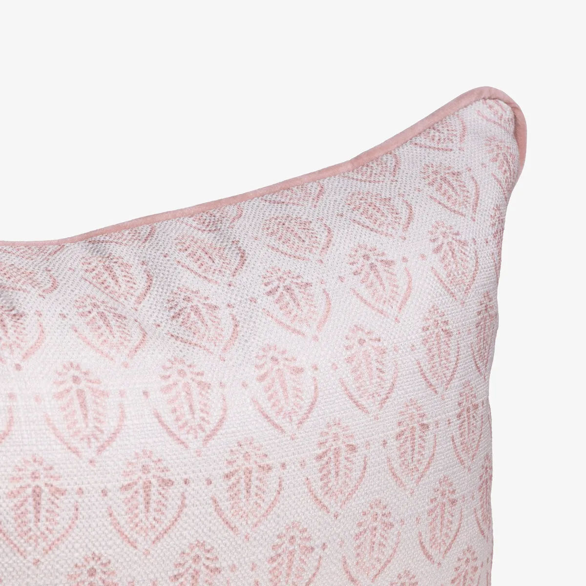 Agave Cushion Cover (Blush Rectangular)