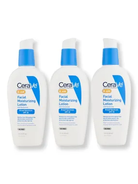 CeraVe Facial Moisturizing Lotion AM 3 Ct 3 oz