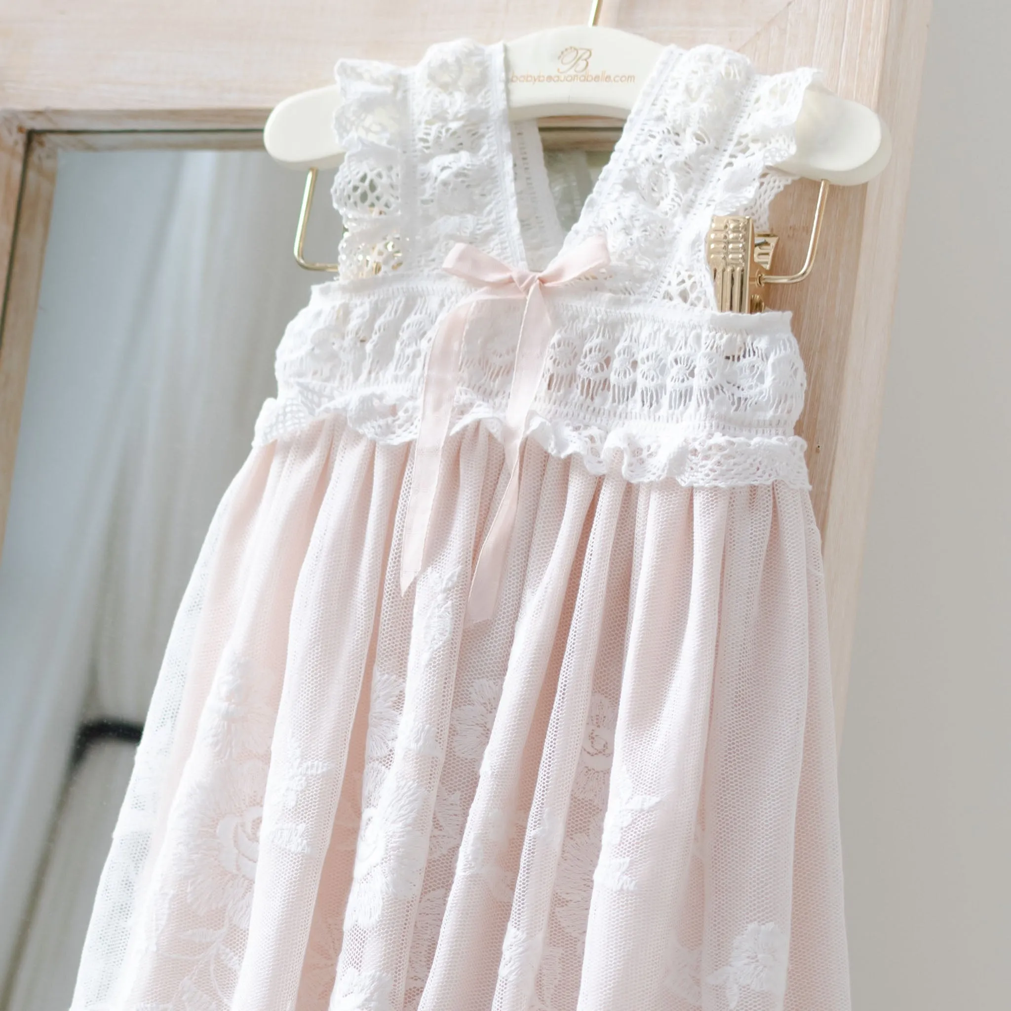 Charlotte Christening Gown & Bonnet