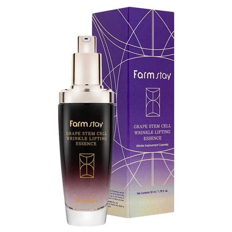 FARMSTAY GRAPE STEM CELL WHITENING LIFTING ESSENCE 50ml