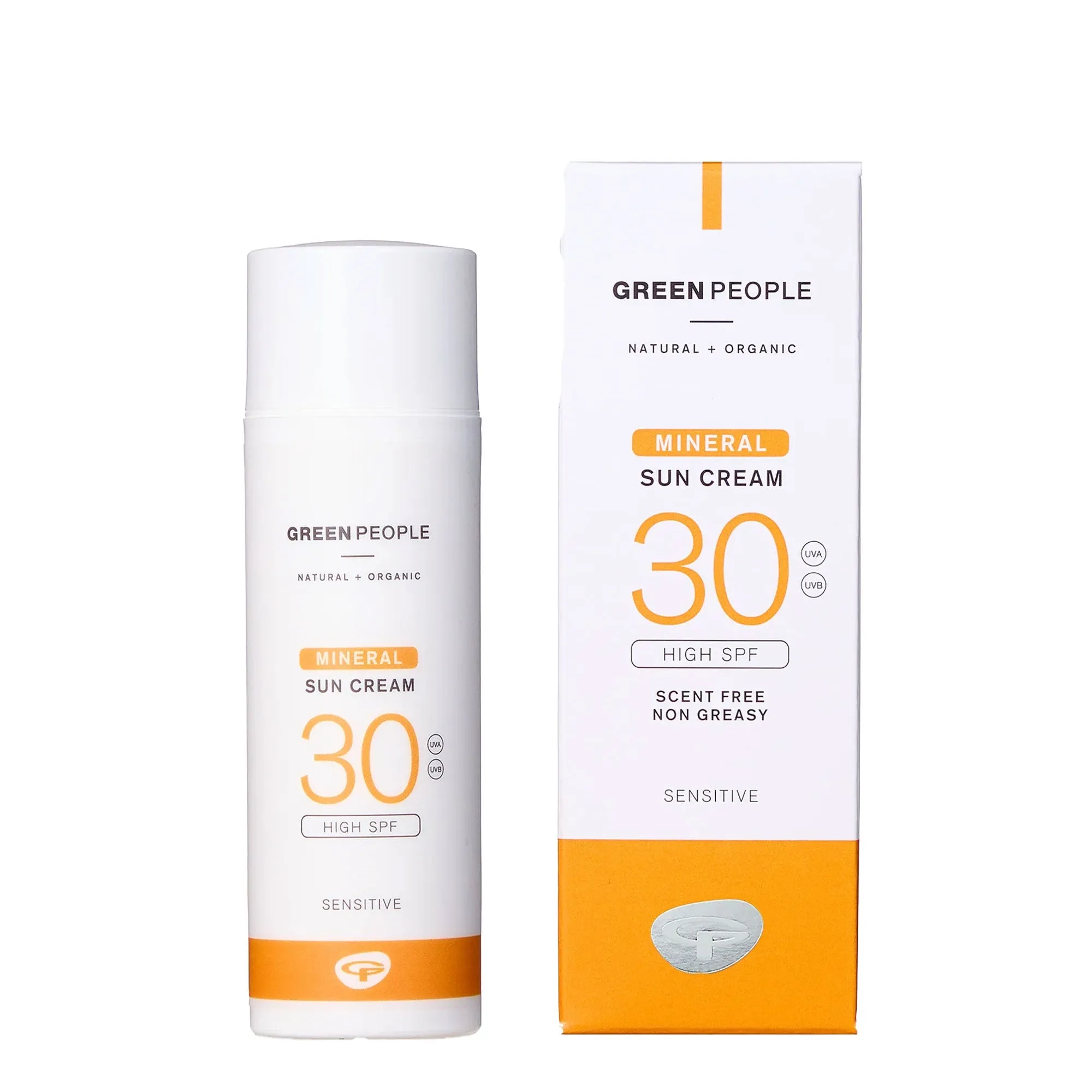 Green People Scent Free Mineral Suncream SPF30