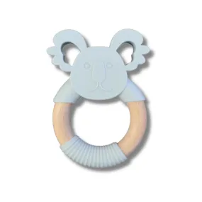 Jellystone Designs Koala Teether - Soft Grey