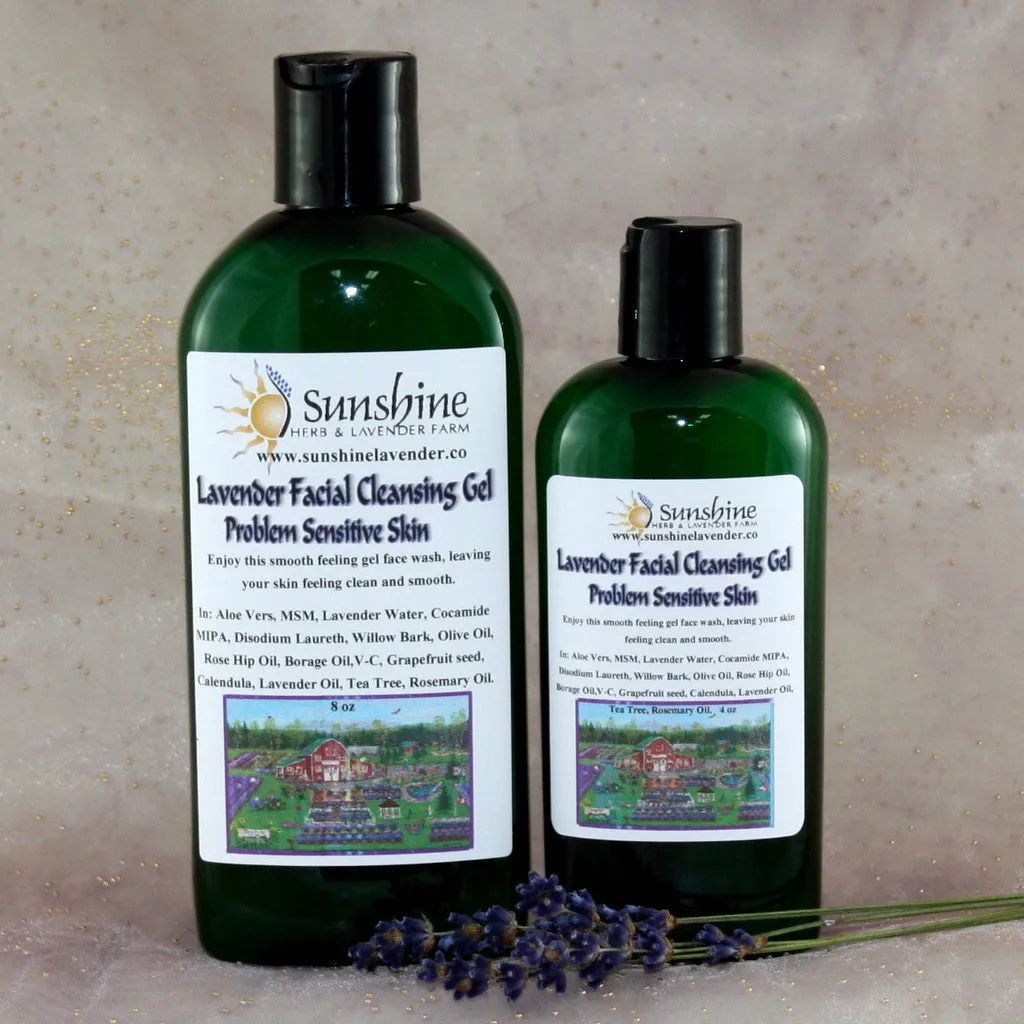 Lavender Facial Cleansing Gel