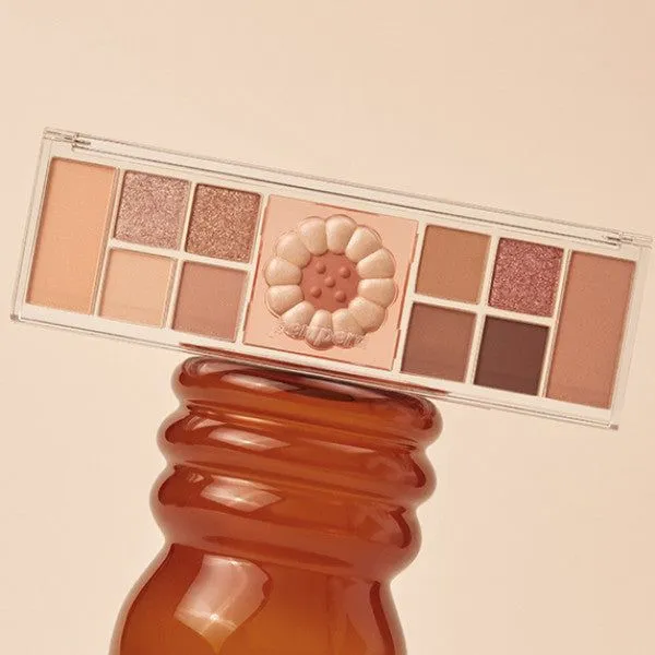 peripera [NEW/Yakgwa Molyip Collection] All Take Mood Like Palette No.3 Honey Brown