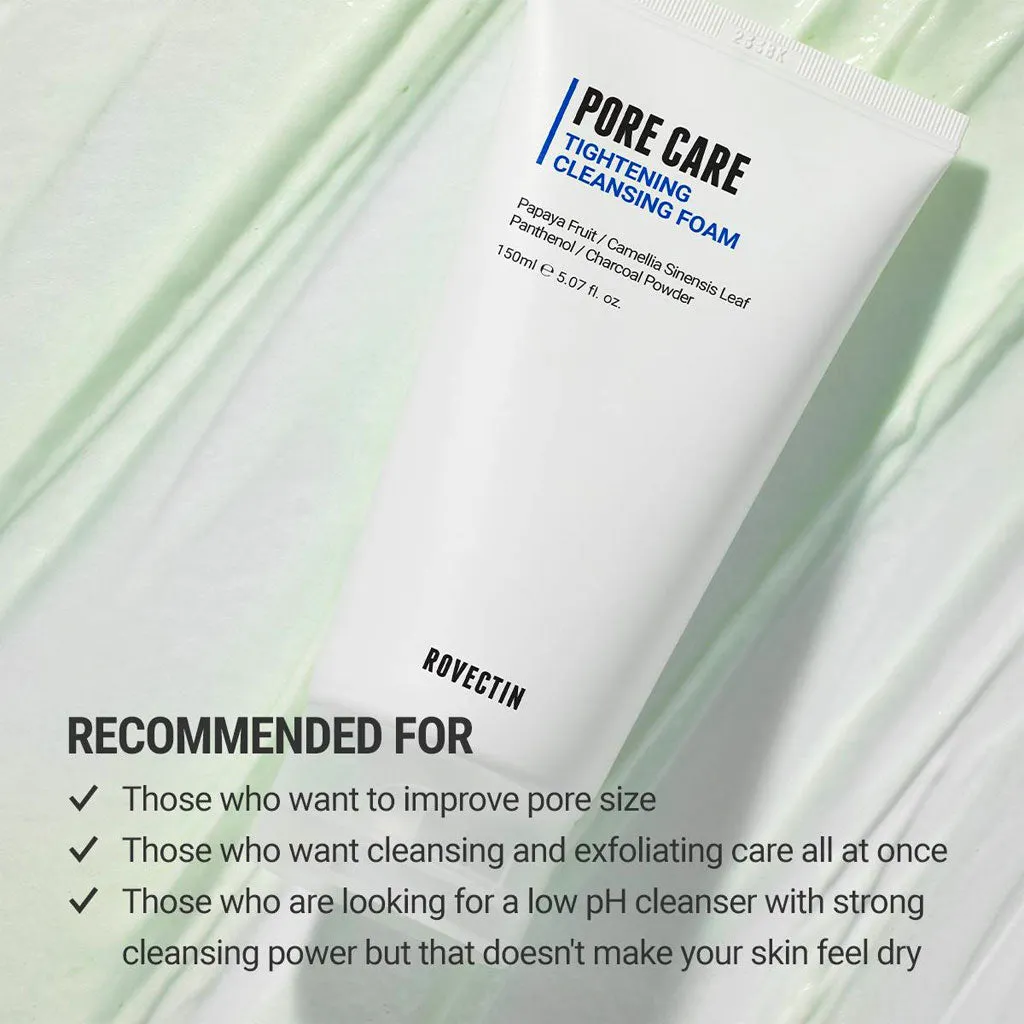 Pore Care Tightening Cleansing Foam