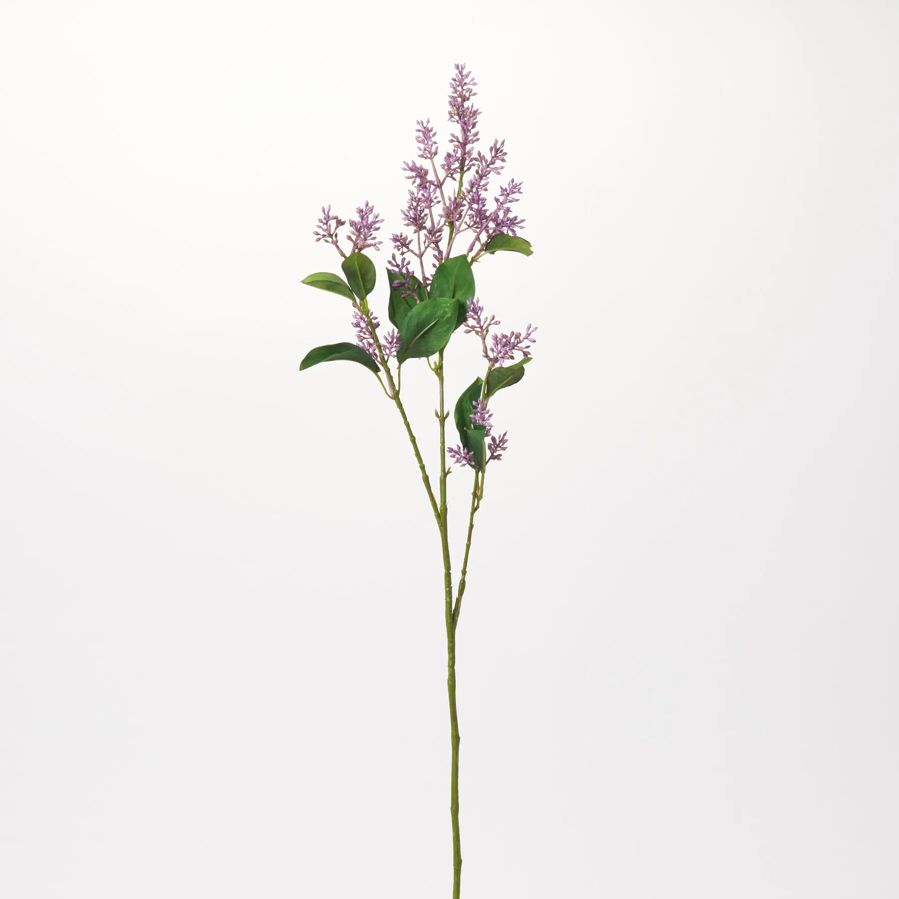 Purple Seeding Lilac Long Stem Faux Floral Branch Spray - 32"