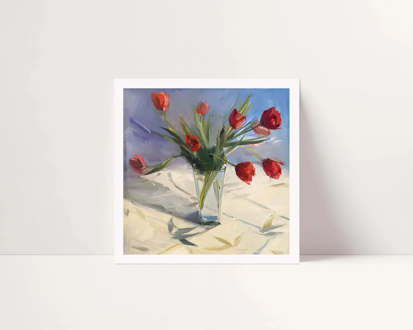 Red Tulips Archival Print