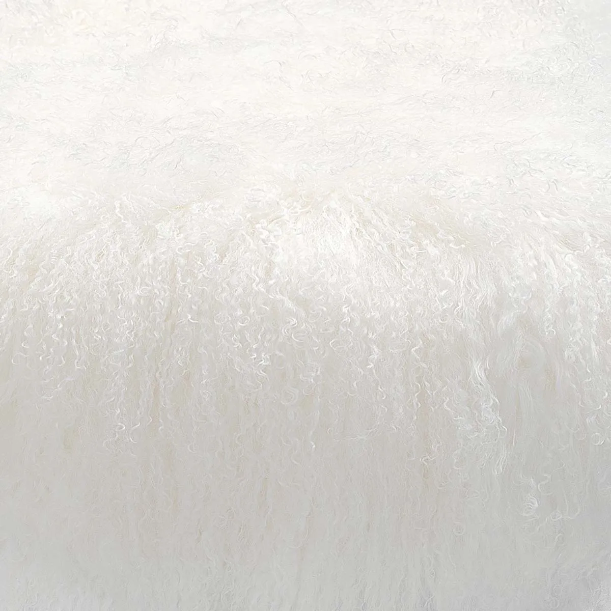 Safavieh Couture Anna Sheepskin Ottoman, SFV4747