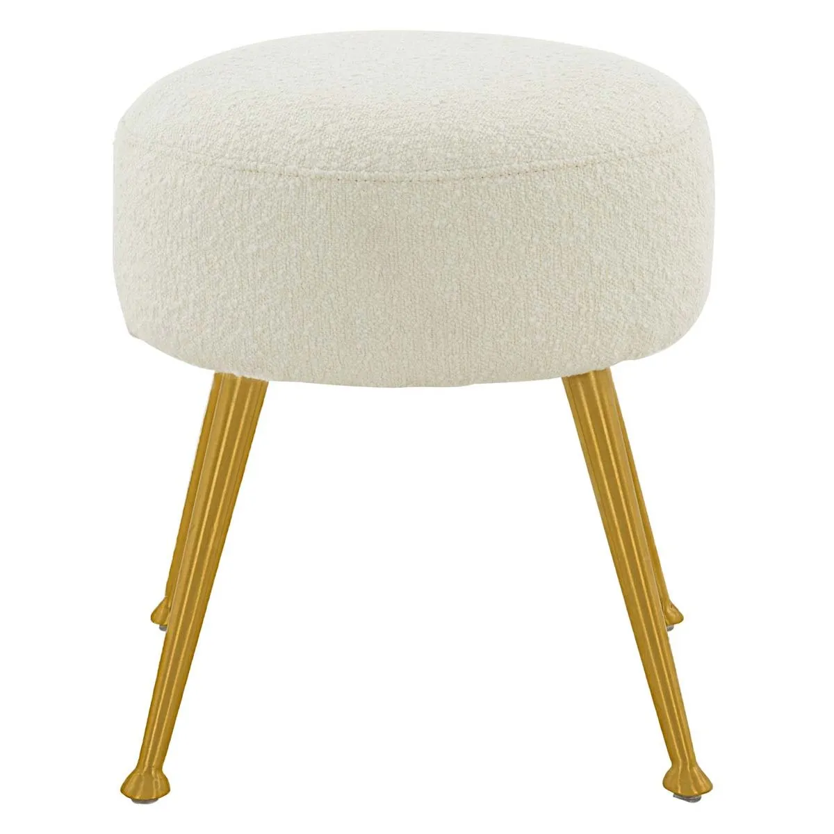 Safavieh Couture Anna Sheepskin Ottoman, SFV4747