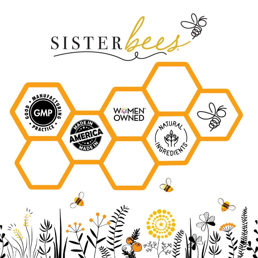 Sister Bees Peppermint All Natural Beeswax Lip Balm