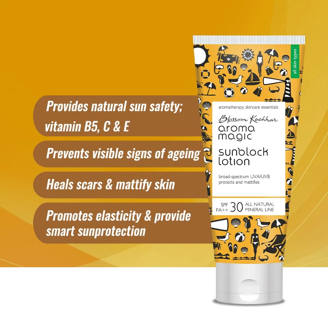 SPF 30PA    Matte Sunblock Lotion With Broad Spectrum Protection