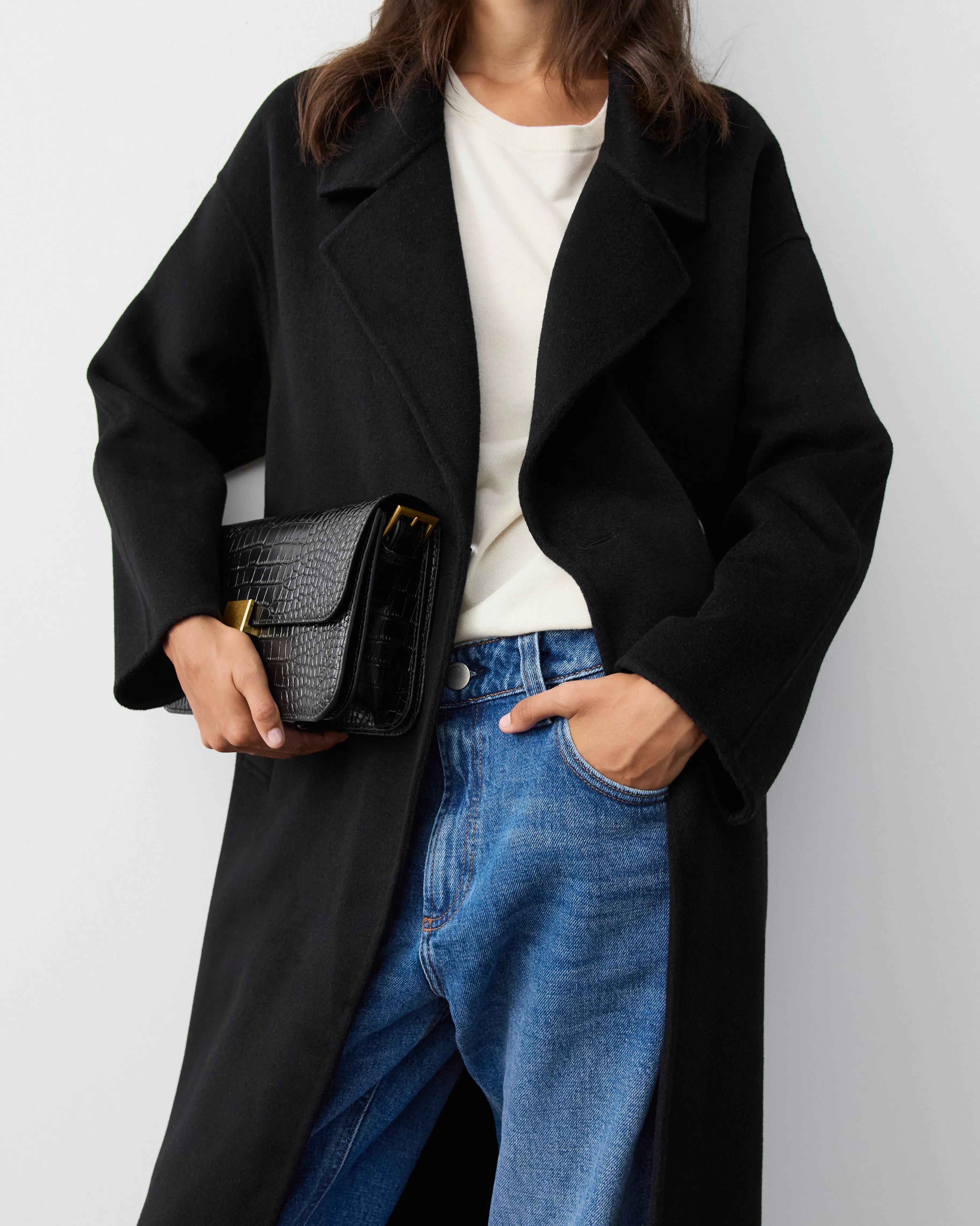 THE LONDON COAT - BLACK