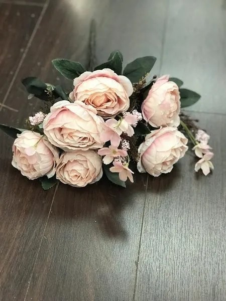 Yummy Close Head Roses Artificial Flower (torquise)- YUM4